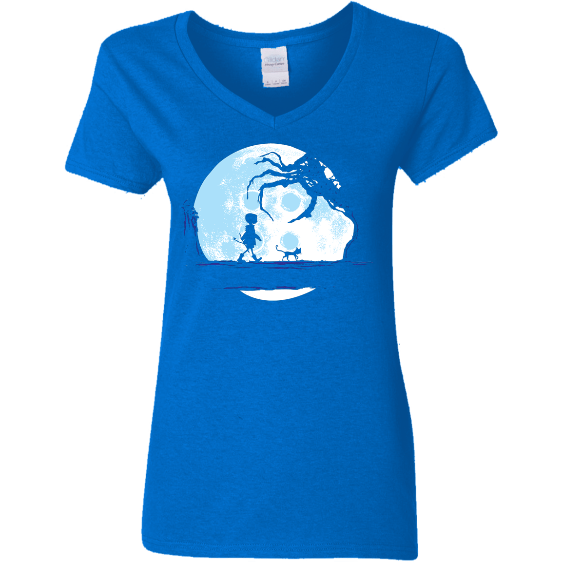 Perfect Moonwalk- Coraline Women's V-Neck T-Shirt