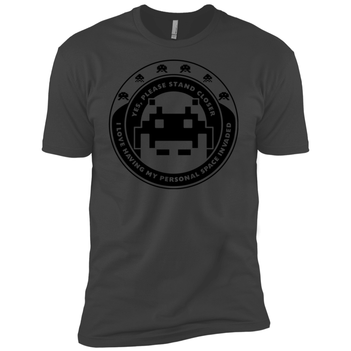 T-Shirts Heavy Metal / X-Small Personal Space Invader Men's Premium T-Shirt