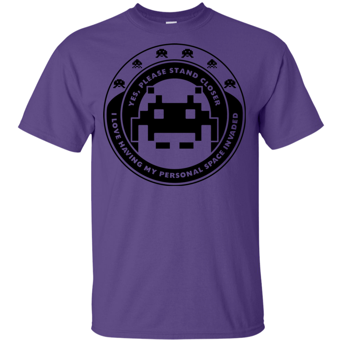 T-Shirts Purple / YXS Personal Space Invader Youth T-Shirt
