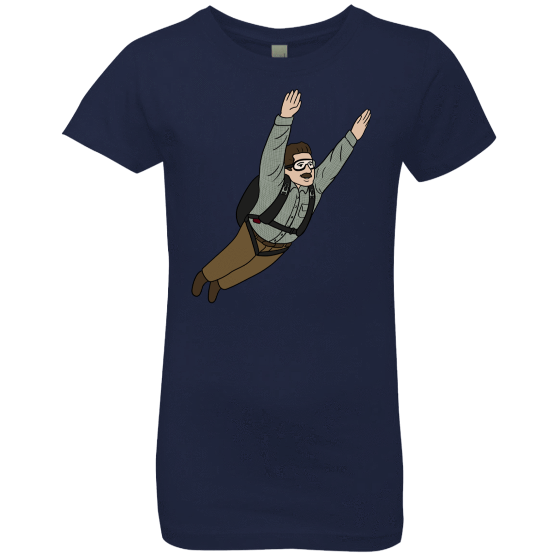 T-Shirts Midnight Navy / YXS Peter is my Hero Girls Premium T-Shirt