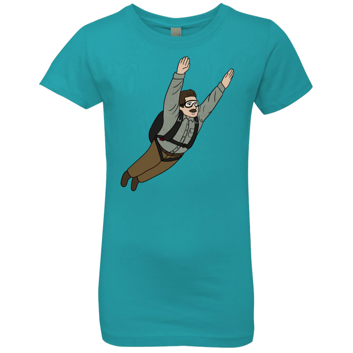 T-Shirts Tahiti Blue / YXS Peter is my Hero Girls Premium T-Shirt