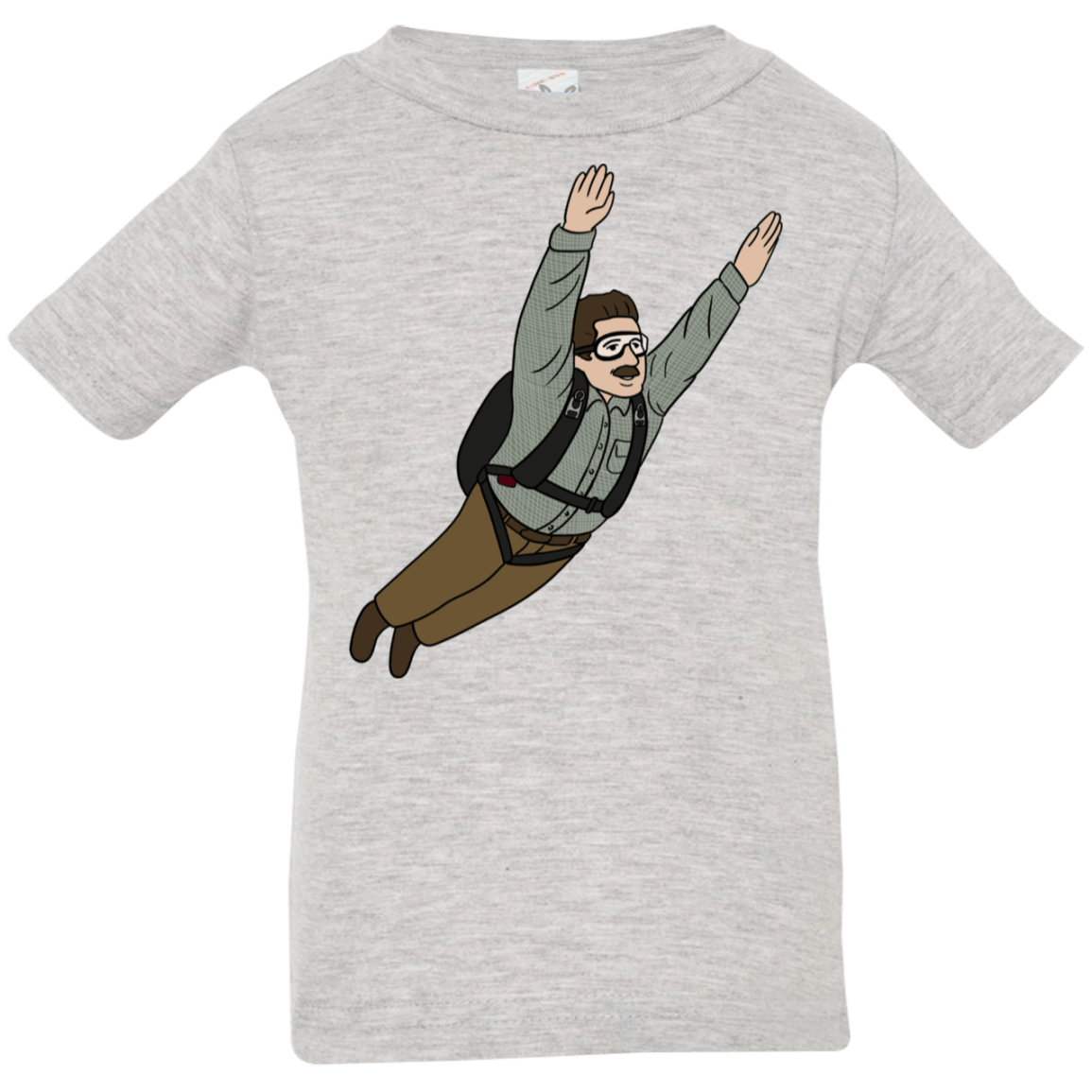 T-Shirts Heather Grey / 6 Months Peter is my Hero Infant Premium T-Shirt