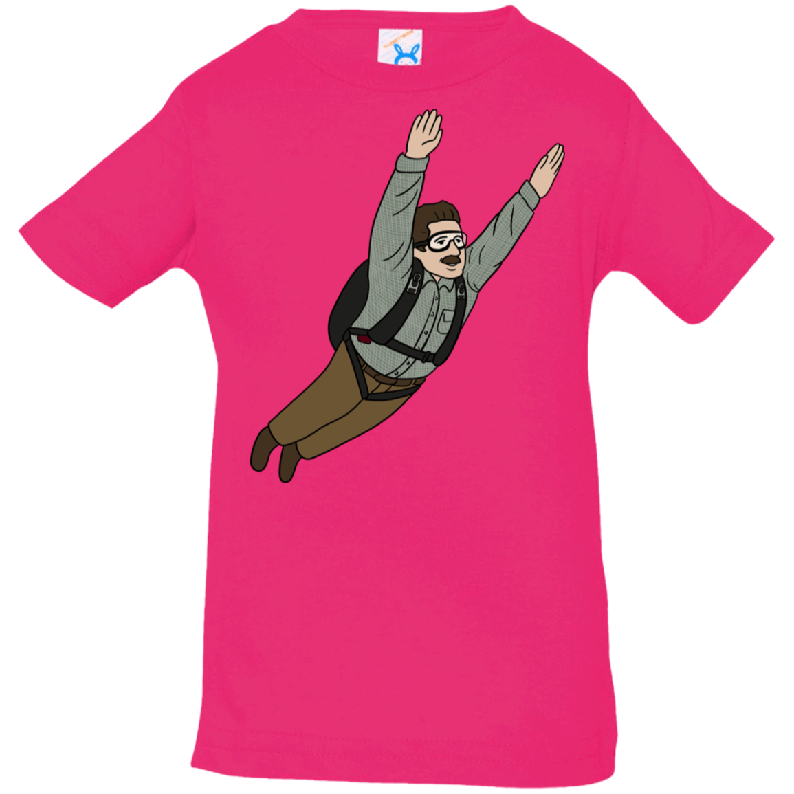 T-Shirts Hot Pink / 6 Months Peter is my Hero Infant Premium T-Shirt