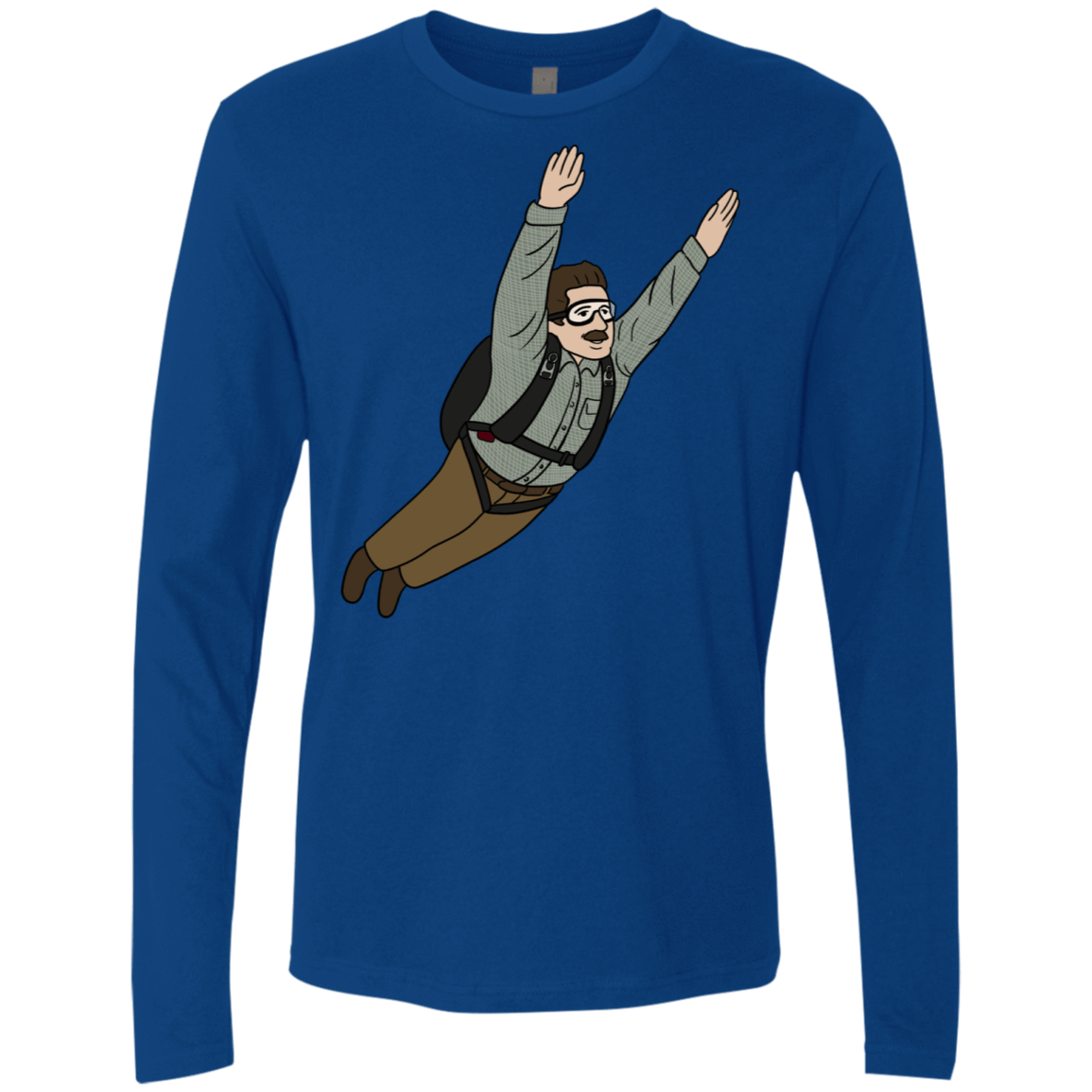 T-Shirts Royal / S Peter is my Hero Men's Premium Long Sleeve