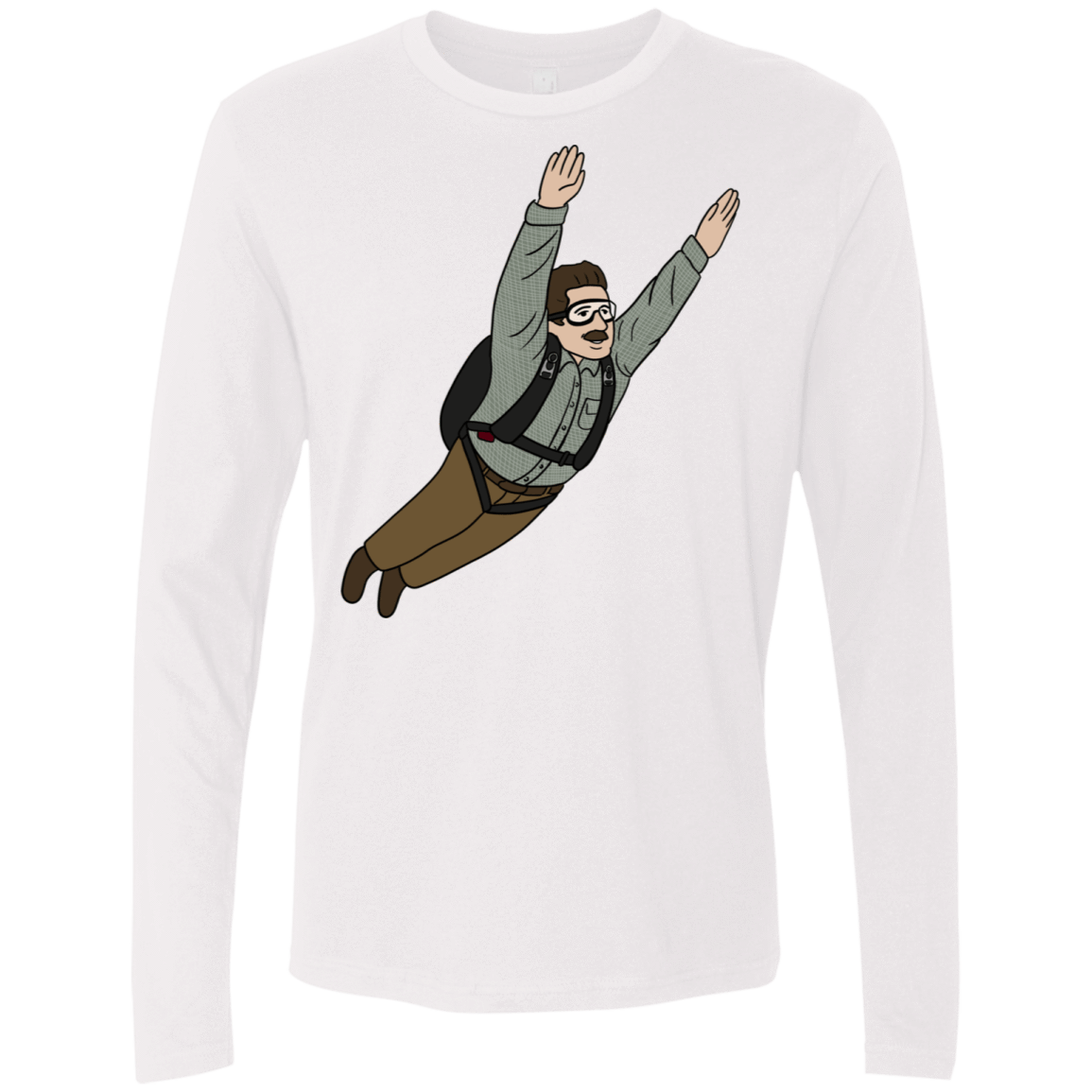 T-Shirts White / S Peter is my Hero Men's Premium Long Sleeve