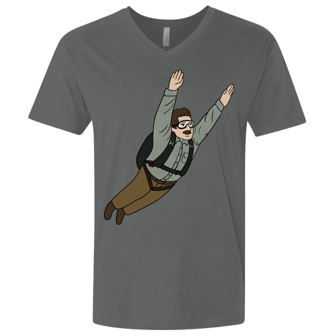 T-Shirts Heavy Metal / X-Small Peter is my Hero Men's Premium V-Neck