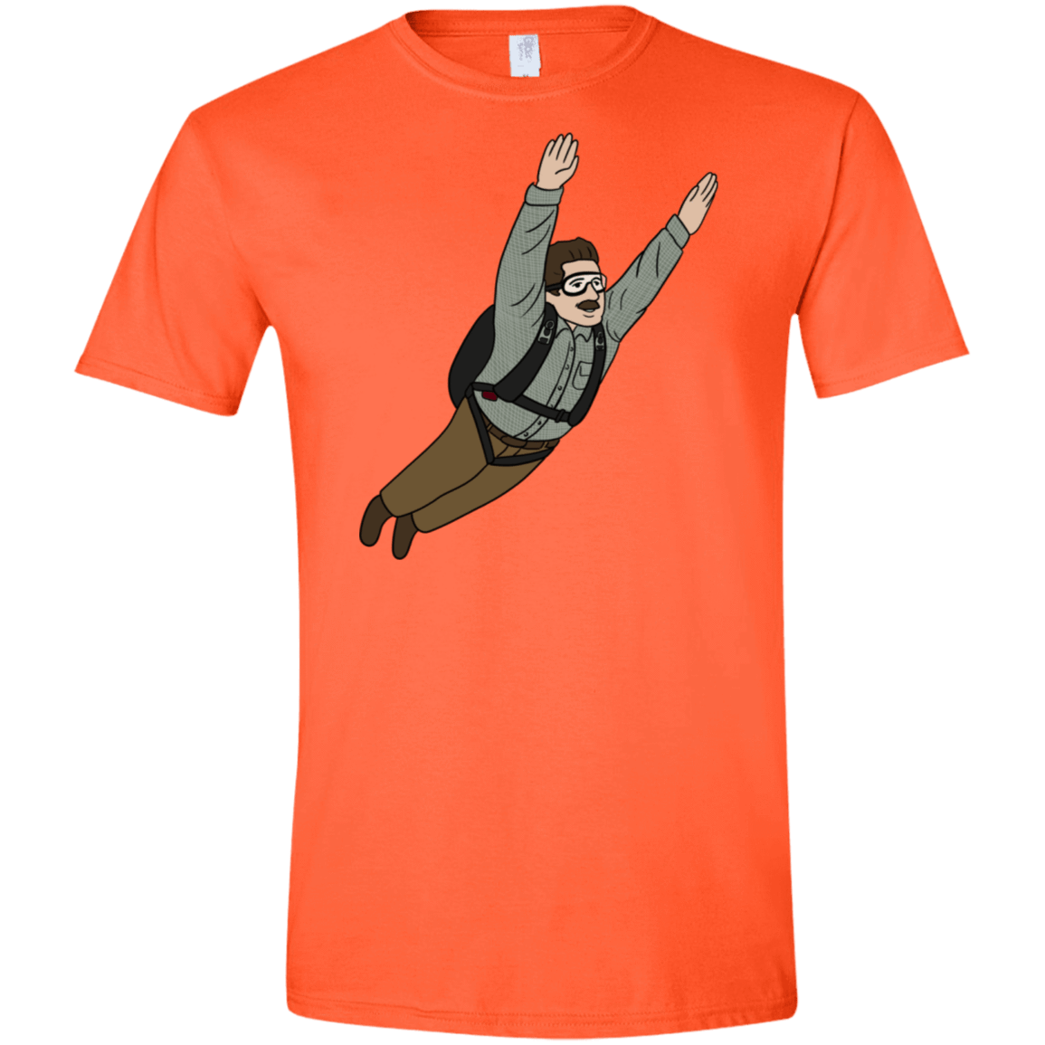 T-Shirts Orange / S Peter is my Hero Men's Semi-Fitted Softstyle