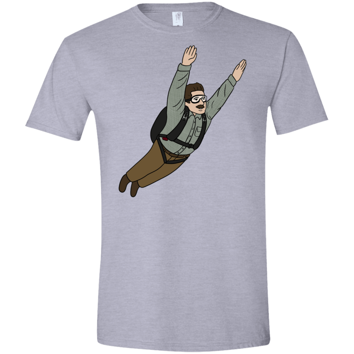 T-Shirts Sport Grey / X-Small Peter is my Hero Men's Semi-Fitted Softstyle