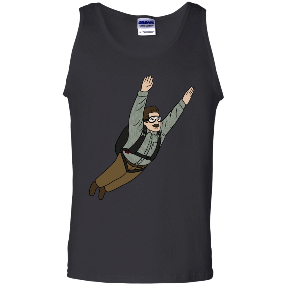 T-Shirts Black / S Peter is my Hero Men's Tank Top