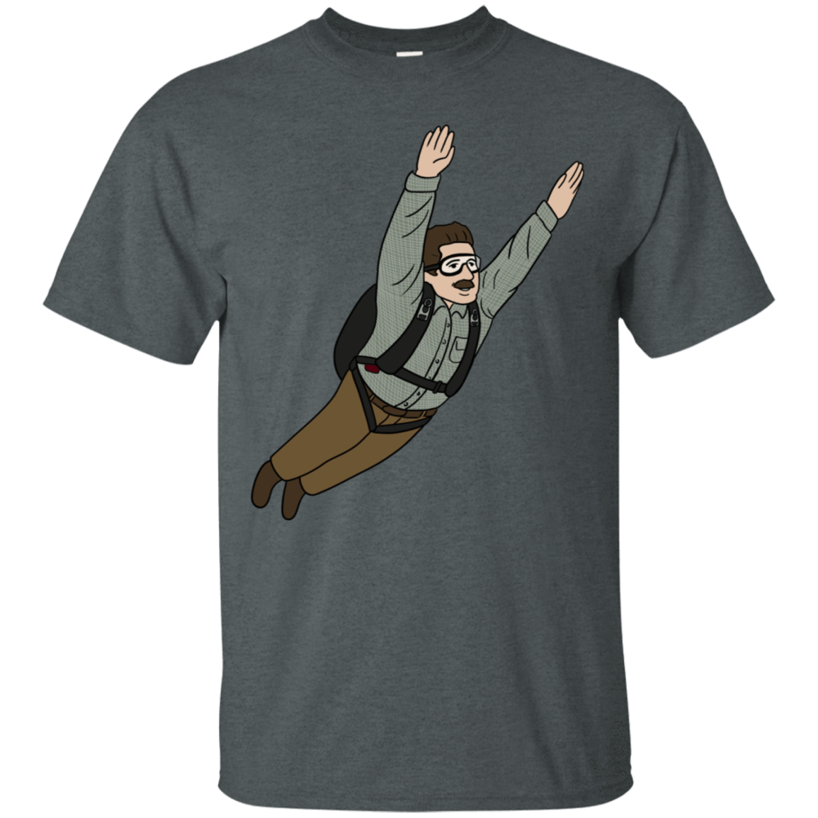 T-Shirts Dark Heather / S Peter is my Hero T-Shirt