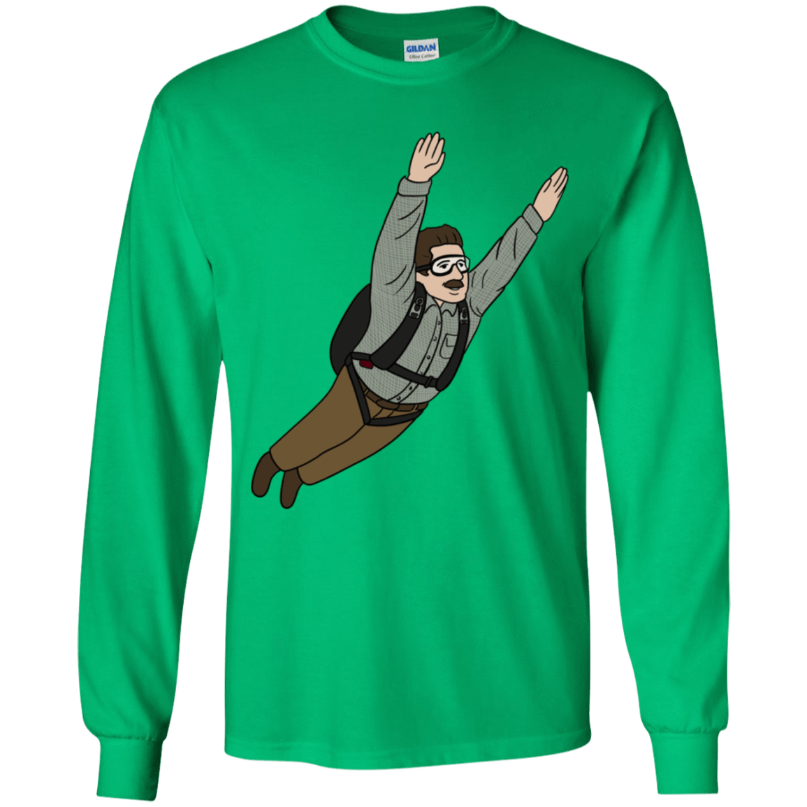 T-Shirts Irish Green / YS Peter is my Hero Youth Long Sleeve T-Shirt
