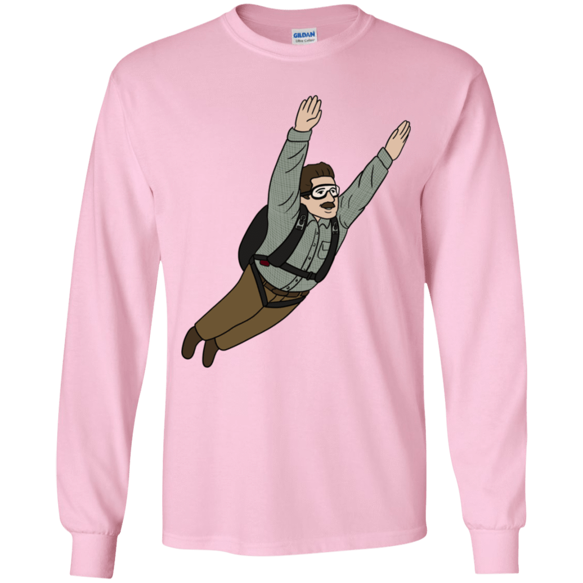 T-Shirts Light Pink / YS Peter is my Hero Youth Long Sleeve T-Shirt
