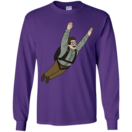 T-Shirts Purple / YS Peter is my Hero Youth Long Sleeve T-Shirt