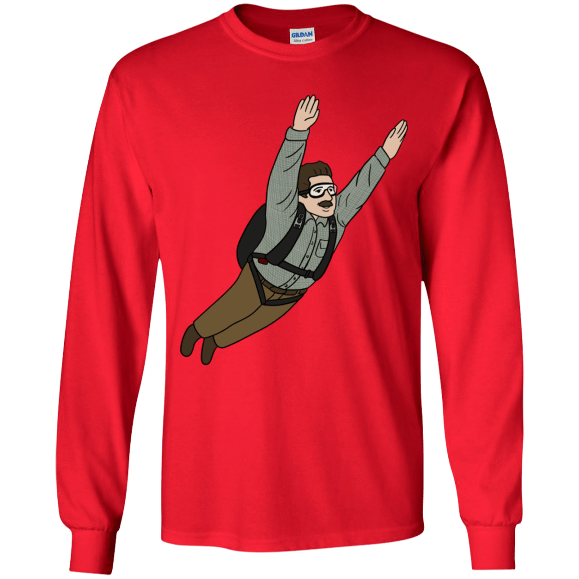 T-Shirts Red / YS Peter is my Hero Youth Long Sleeve T-Shirt