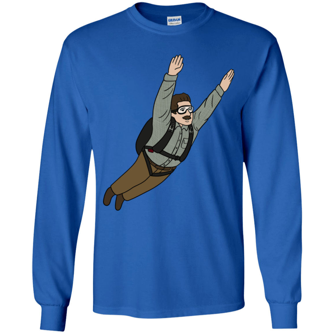 T-Shirts Royal / YS Peter is my Hero Youth Long Sleeve T-Shirt