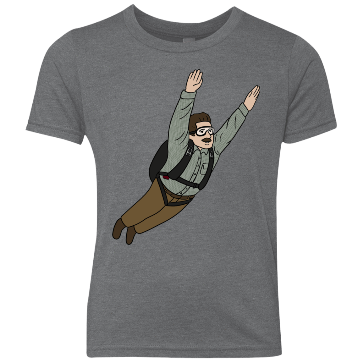 T-Shirts Premium Heather / YXS Peter is my Hero Youth Triblend T-Shirt