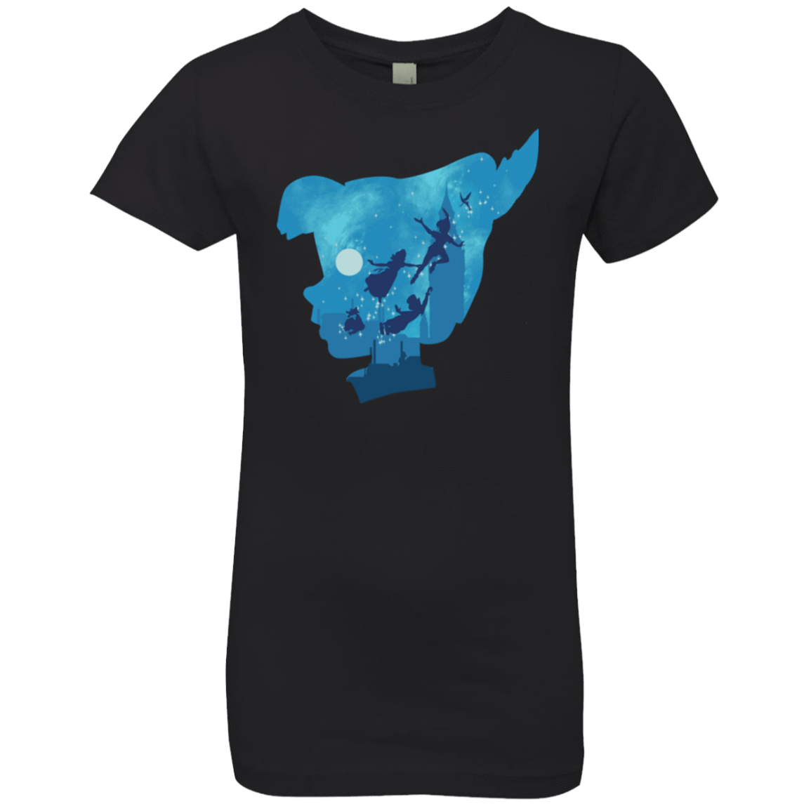 T-Shirts Black / YXS Peter Portrait Girls Premium T-Shirt