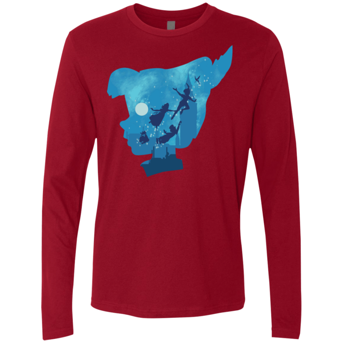 T-Shirts Cardinal / S Peter Portrait Men's Premium Long Sleeve