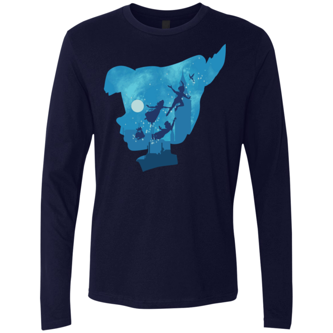 T-Shirts Midnight Navy / S Peter Portrait Men's Premium Long Sleeve