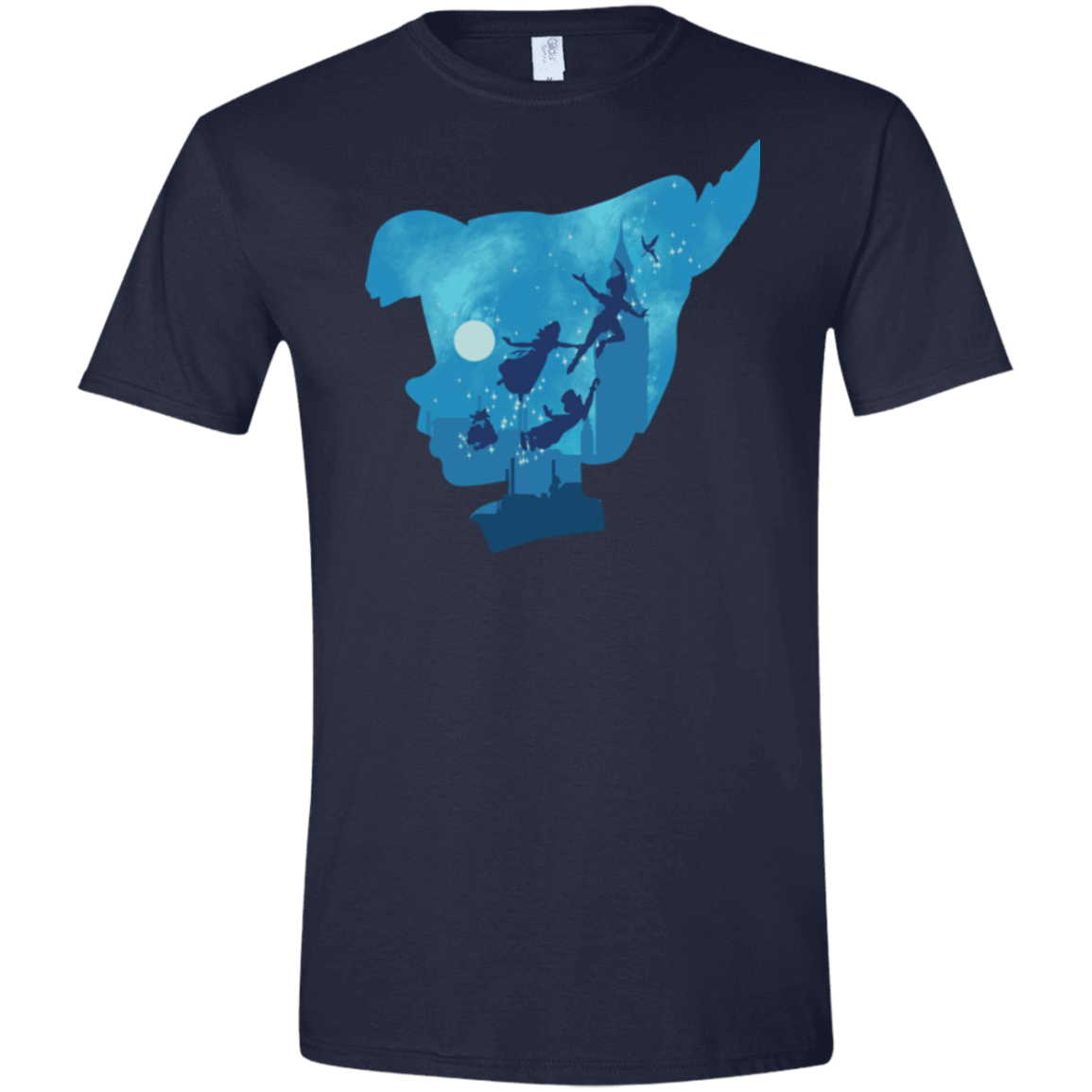 T-Shirts Navy / X-Small Peter Portrait Men's Semi-Fitted Softstyle