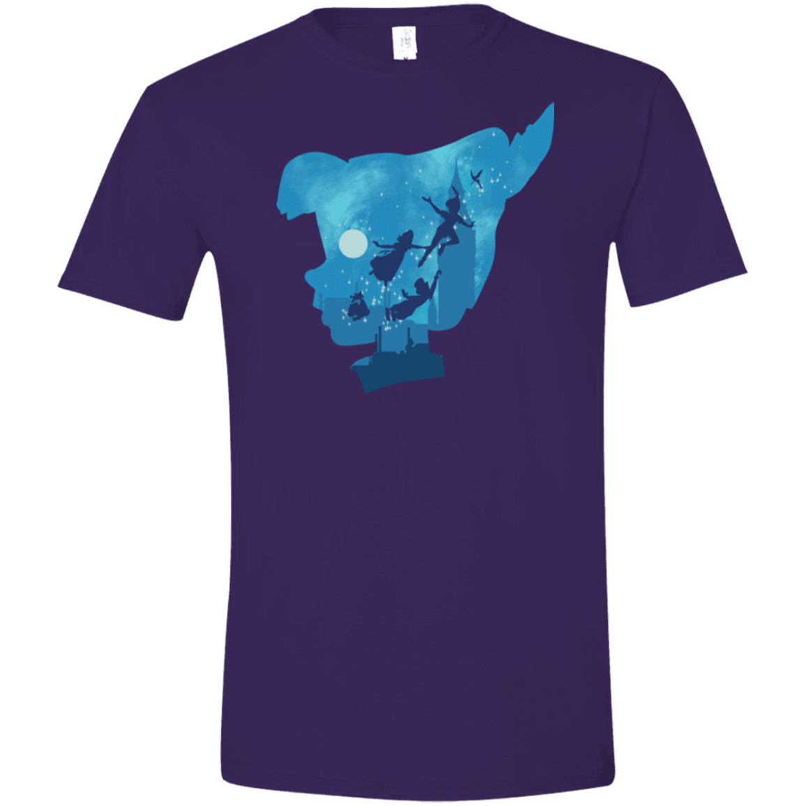 T-Shirts Purple / S Peter Portrait Men's Semi-Fitted Softstyle