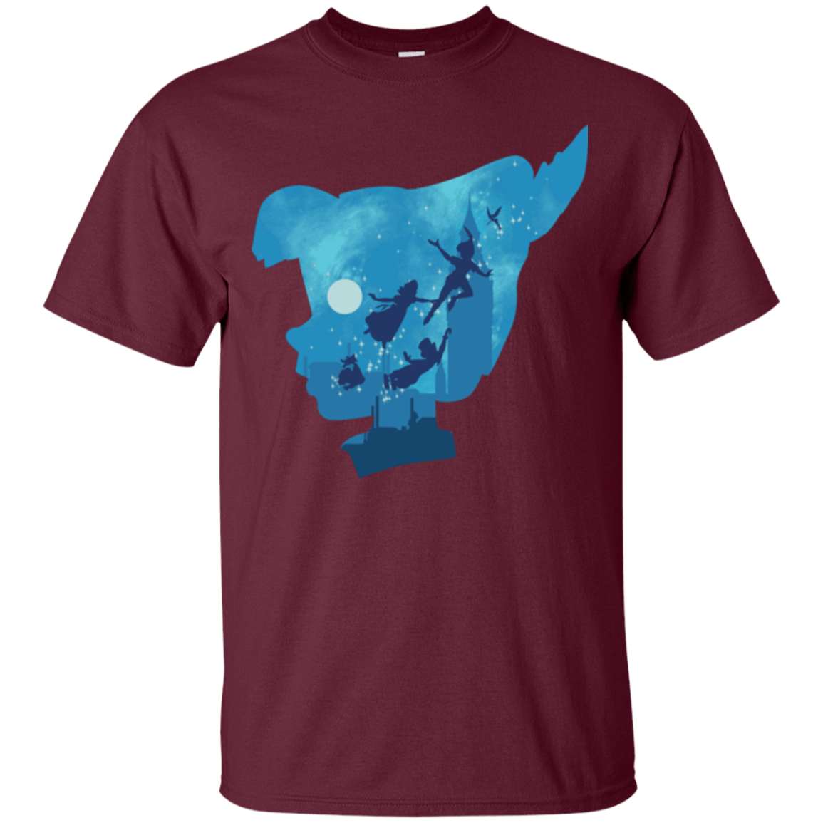 T-Shirts Maroon / S Peter Portrait T-Shirt