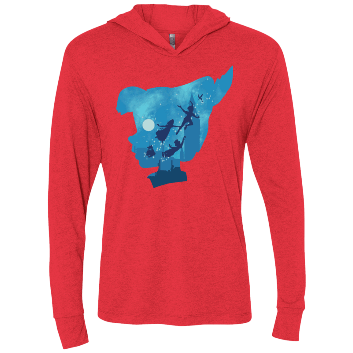 T-Shirts Vintage Red / X-Small Peter Portrait Triblend Long Sleeve Hoodie Tee