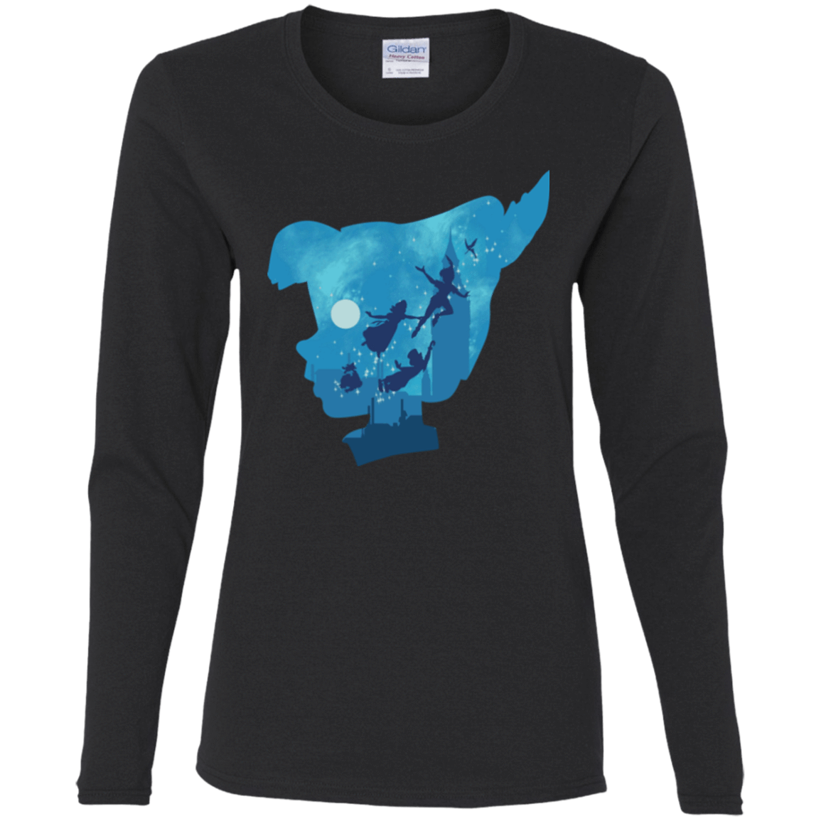 T-Shirts Black / S Peter Portrait Women's Long Sleeve T-Shirt