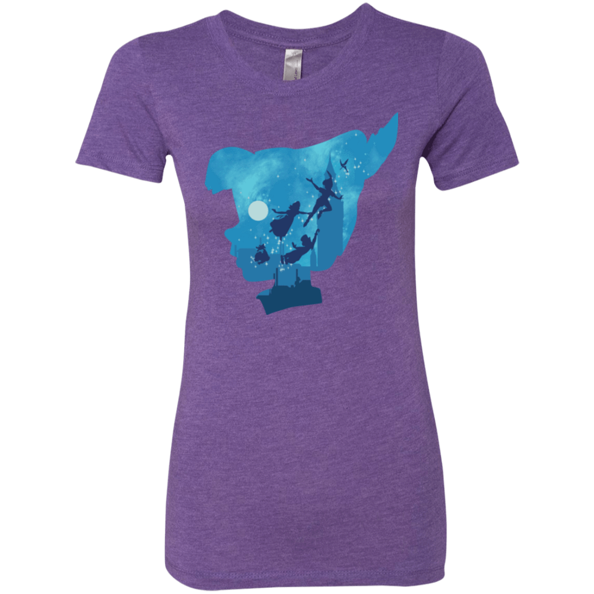T-Shirts Purple Rush / S Peter Portrait Women's Triblend T-Shirt
