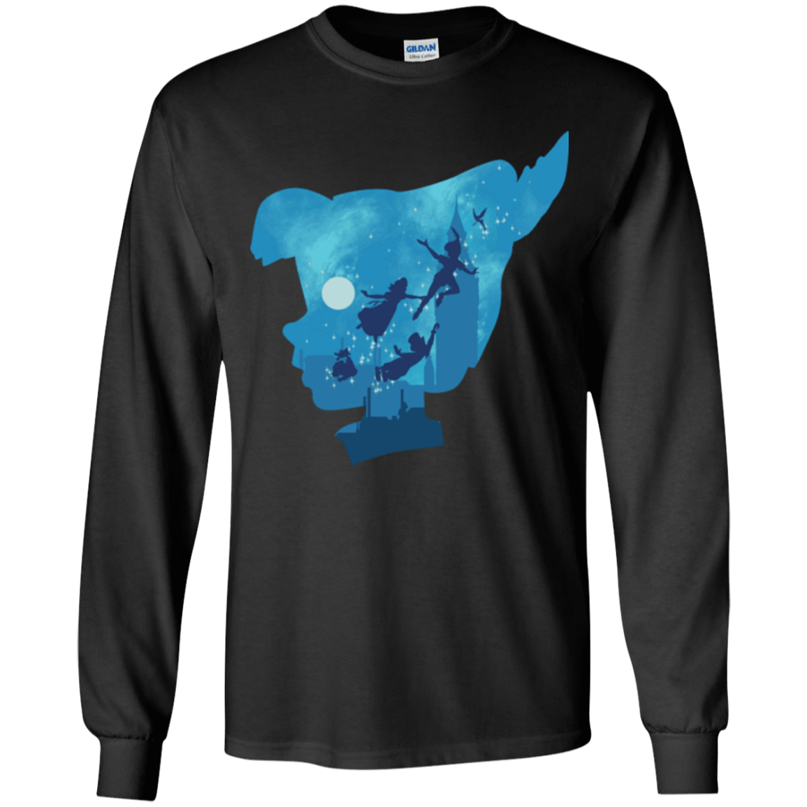 T-Shirts Black / YS Peter Portrait Youth Long Sleeve T-Shirt