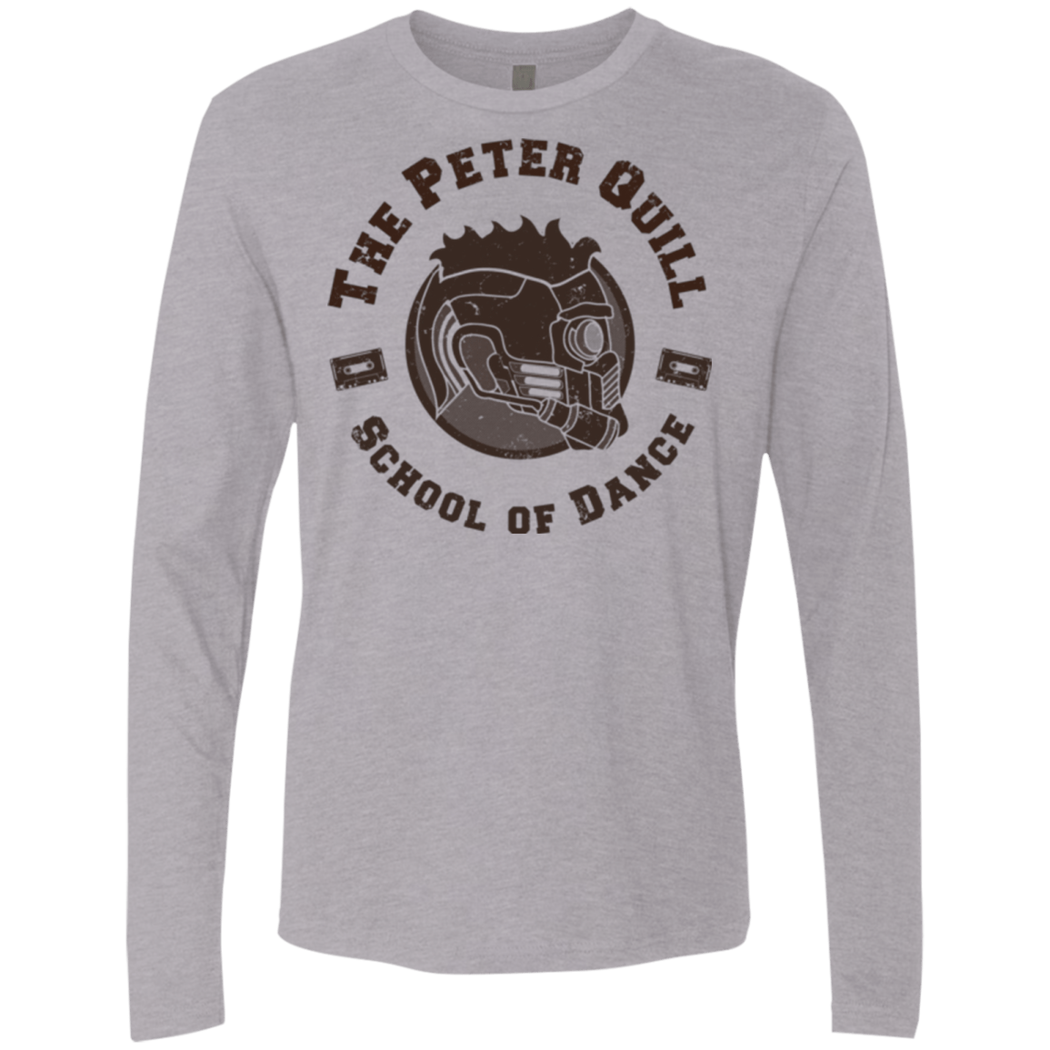 T-Shirts Heather Grey / Small Peter Quill Men's Premium Long Sleeve