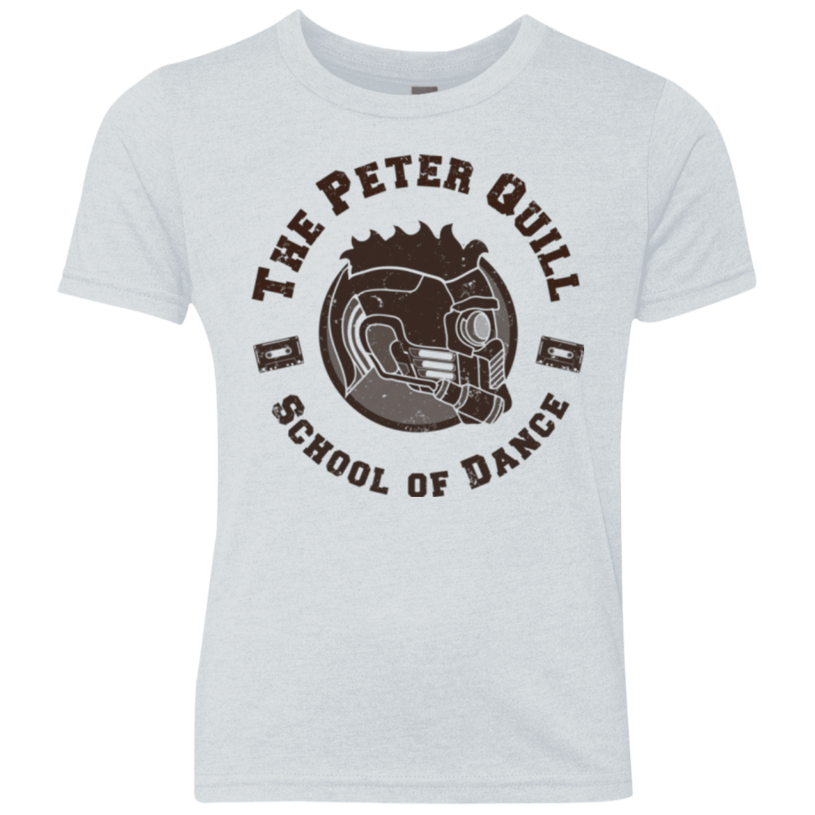 T-Shirts Heather White / YXS Peter Quill Youth Triblend T-Shirt