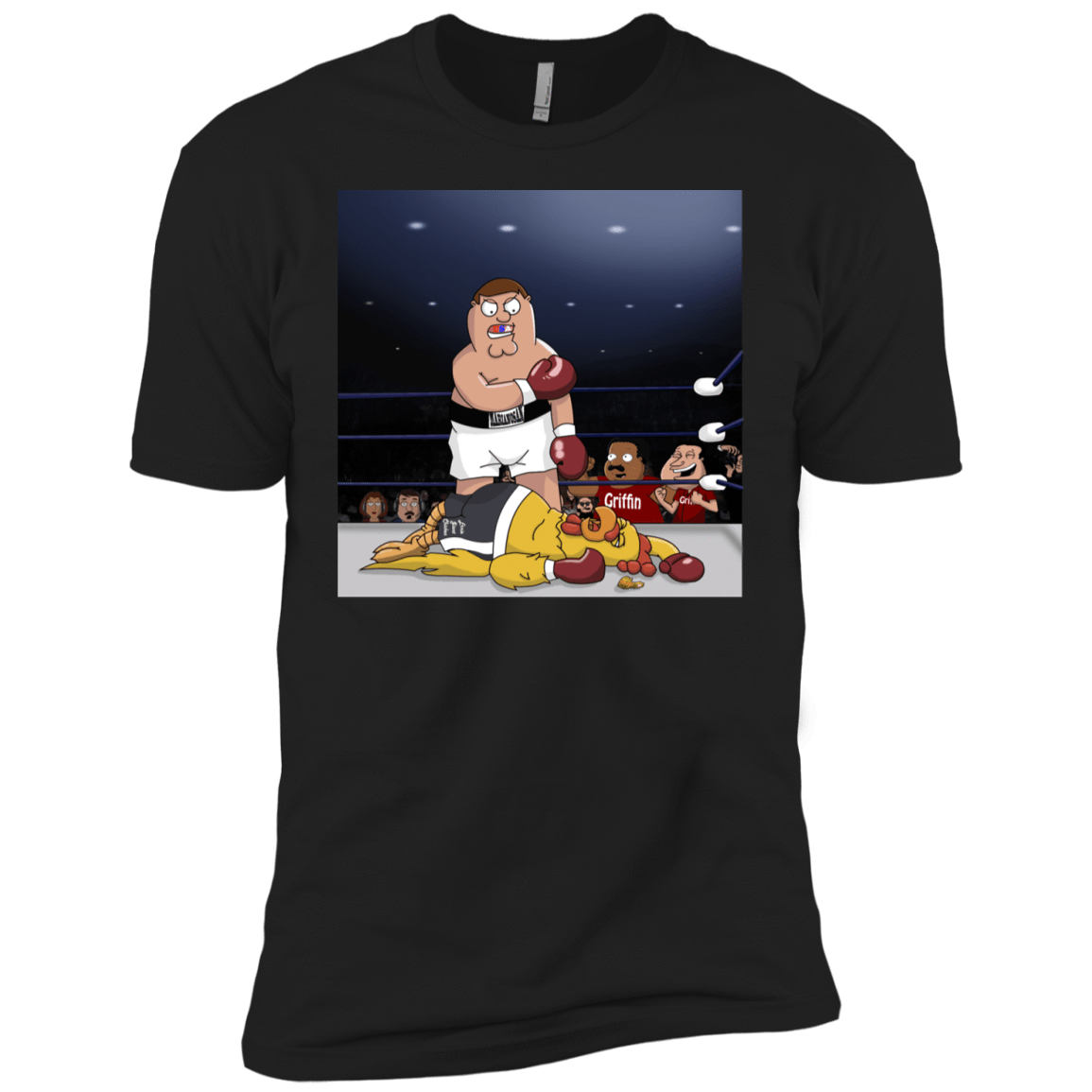 T-Shirts Black / YXS Peter vs Giant Chicken Boys Premium T-Shirt