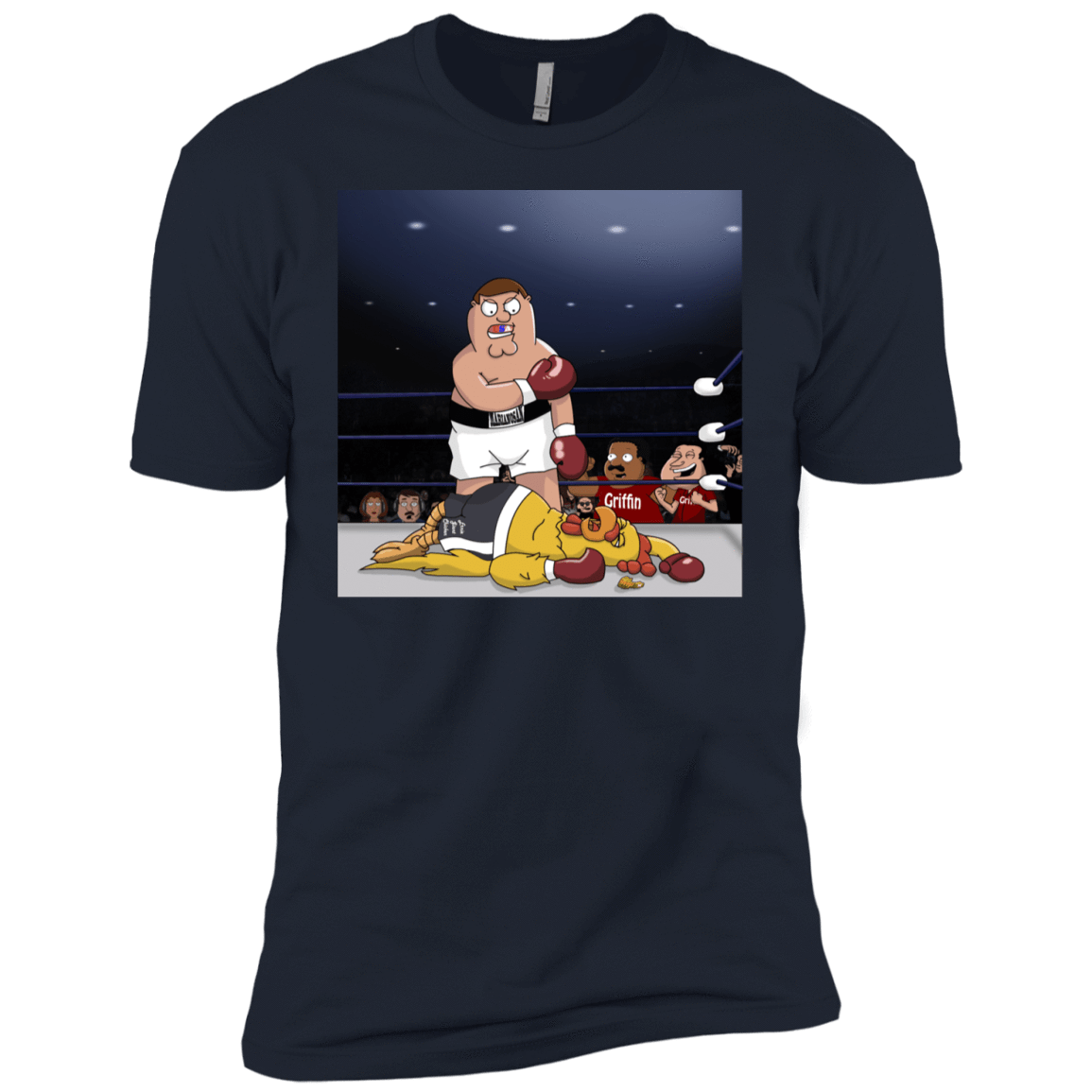 T-Shirts Midnight Navy / YXS Peter vs Giant Chicken Boys Premium T-Shirt