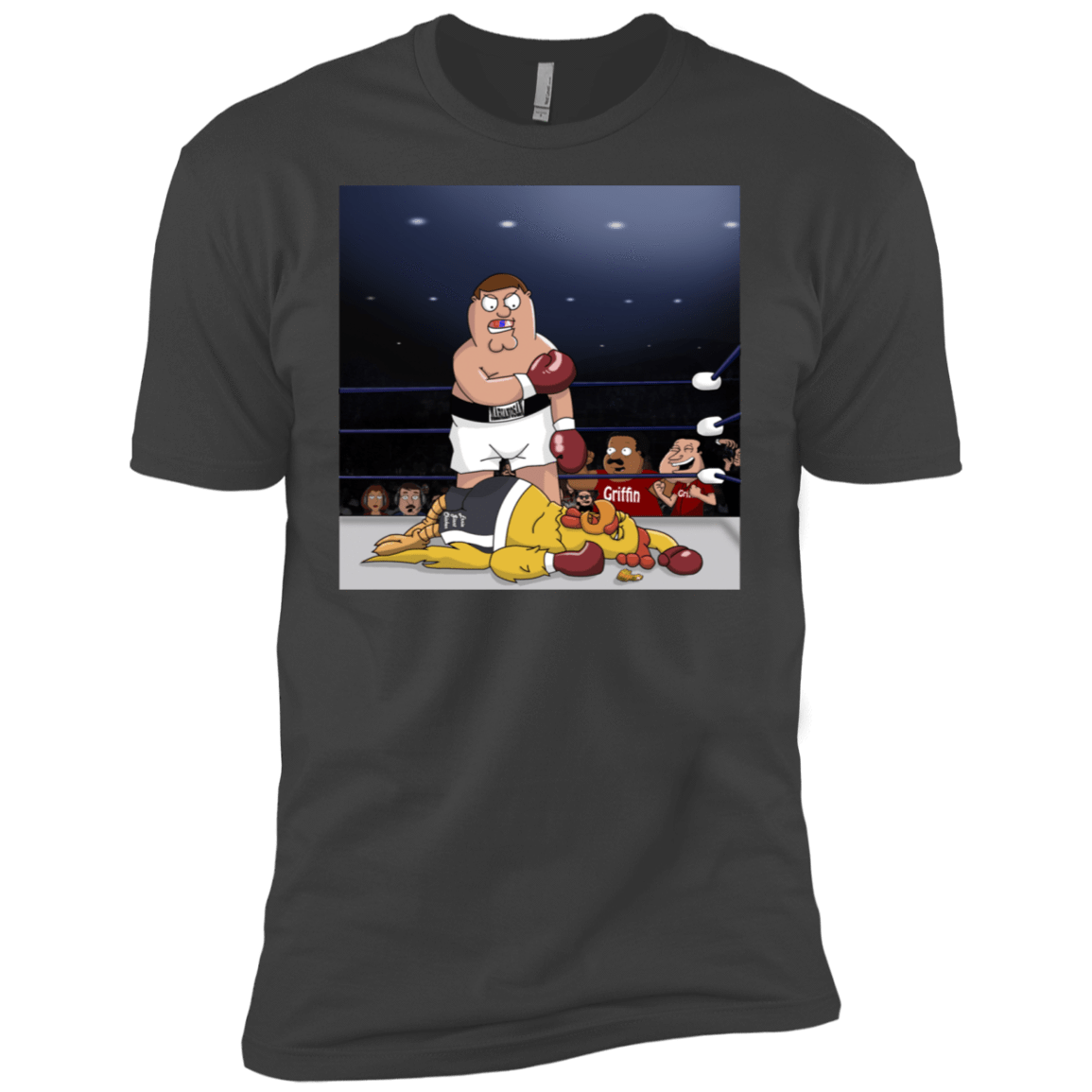 T-Shirts Heavy Metal / X-Small Peter vs Giant Chicken Men's Premium T-Shirt