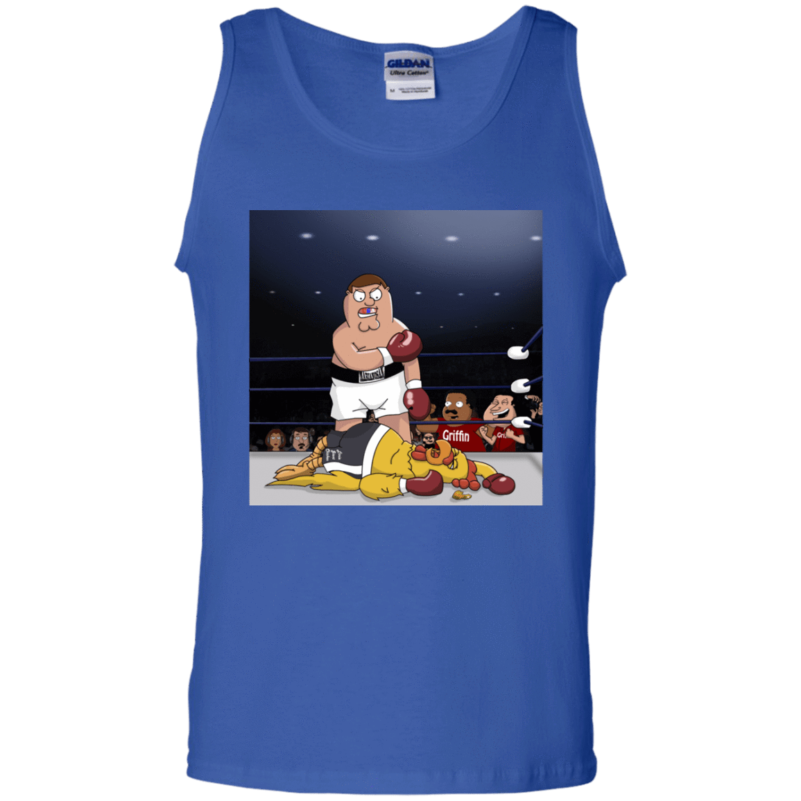 T-Shirts Royal / S Peter vs Giant Chicken Men's Tank Top