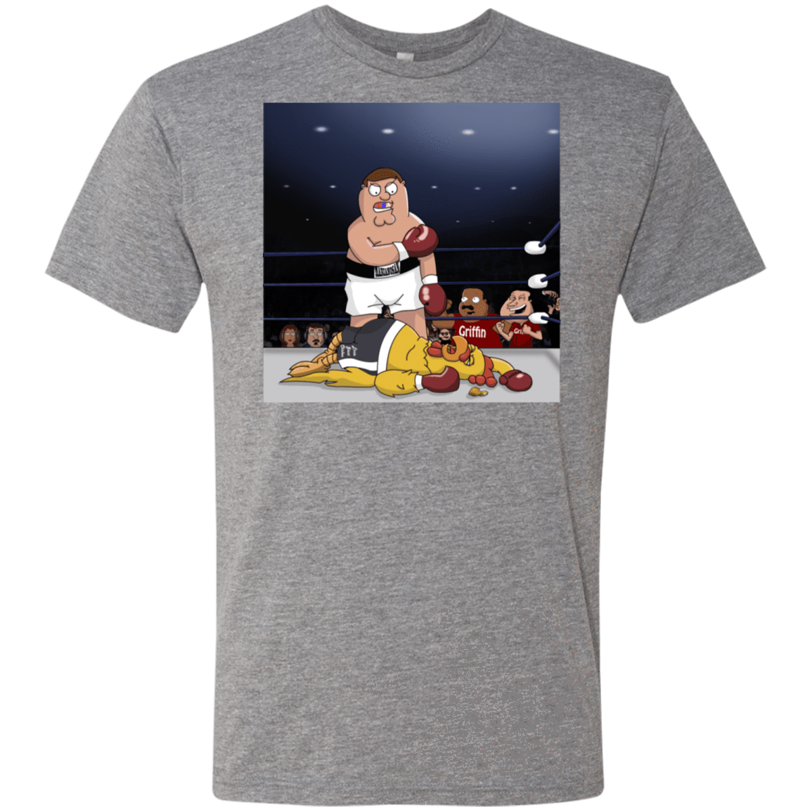 T-Shirts Premium Heather / S Peter vs Giant Chicken Men's Triblend T-Shirt