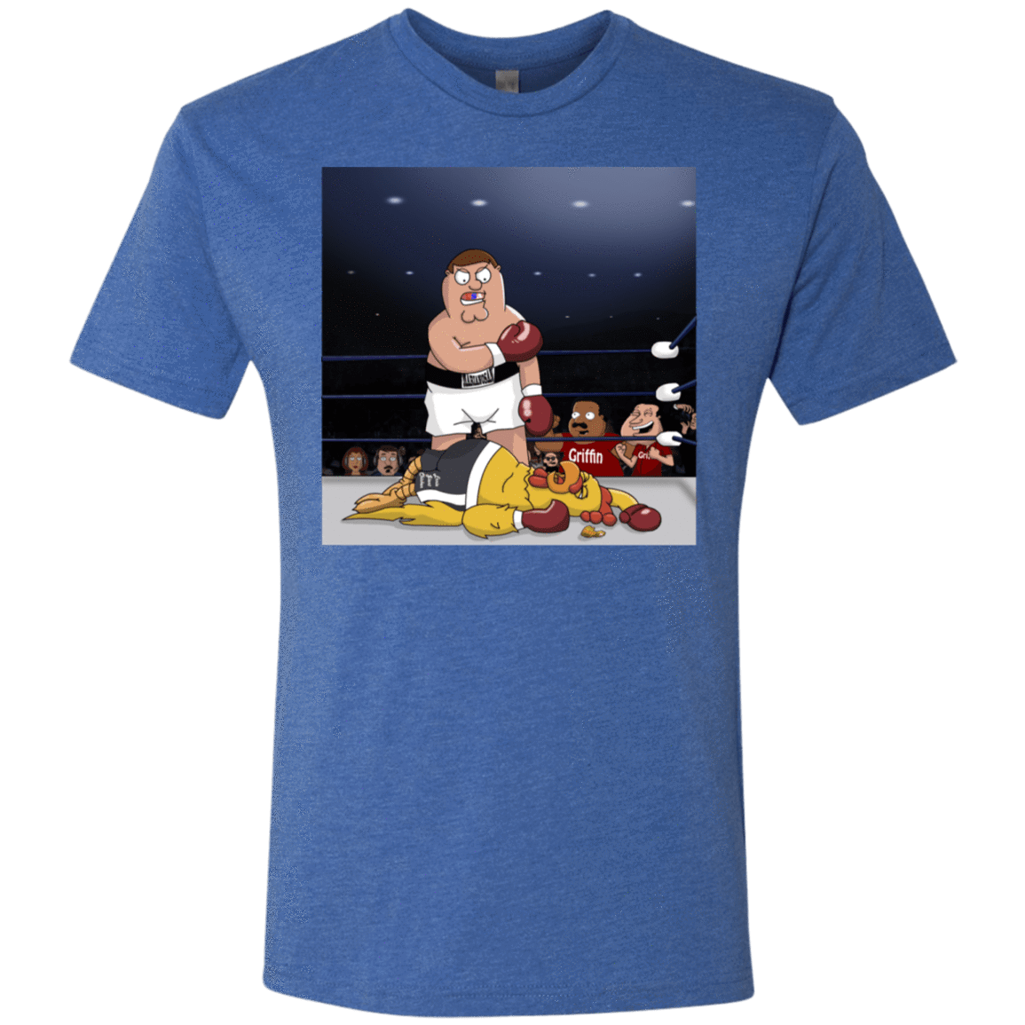 T-Shirts Vintage Royal / S Peter vs Giant Chicken Men's Triblend T-Shirt