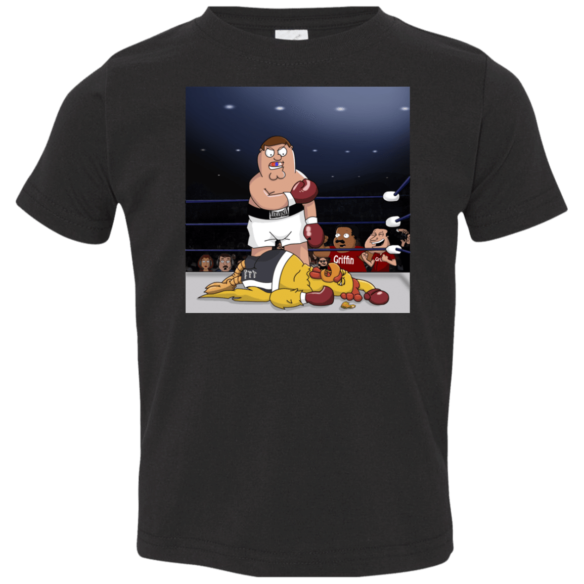 T-Shirts Black / 2T Peter vs Giant Chicken Toddler Premium T-Shirt