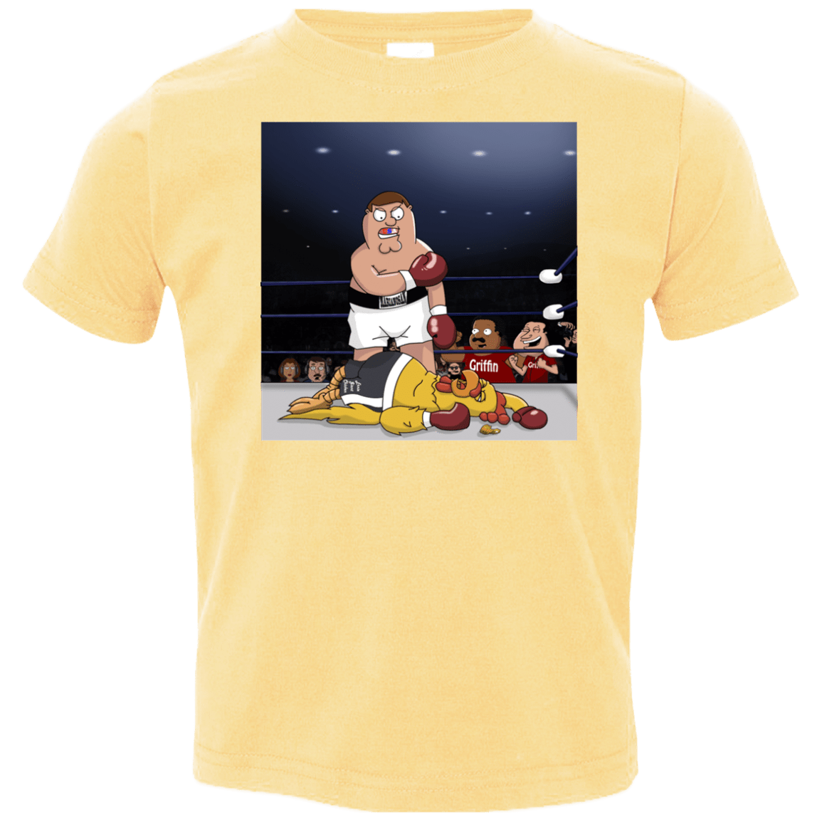 T-Shirts Butter / 2T Peter vs Giant Chicken Toddler Premium T-Shirt