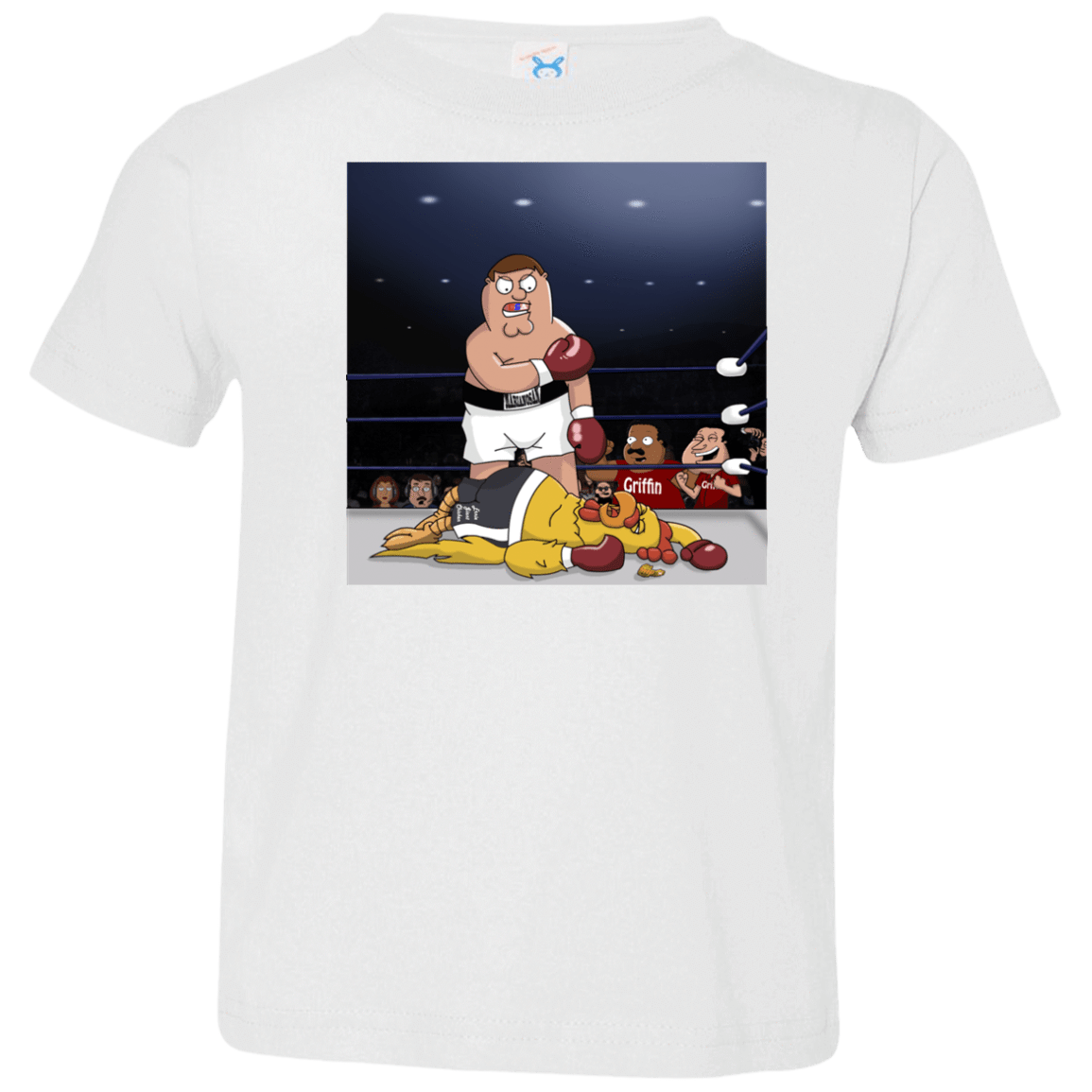 T-Shirts White / 2T Peter vs Giant Chicken Toddler Premium T-Shirt