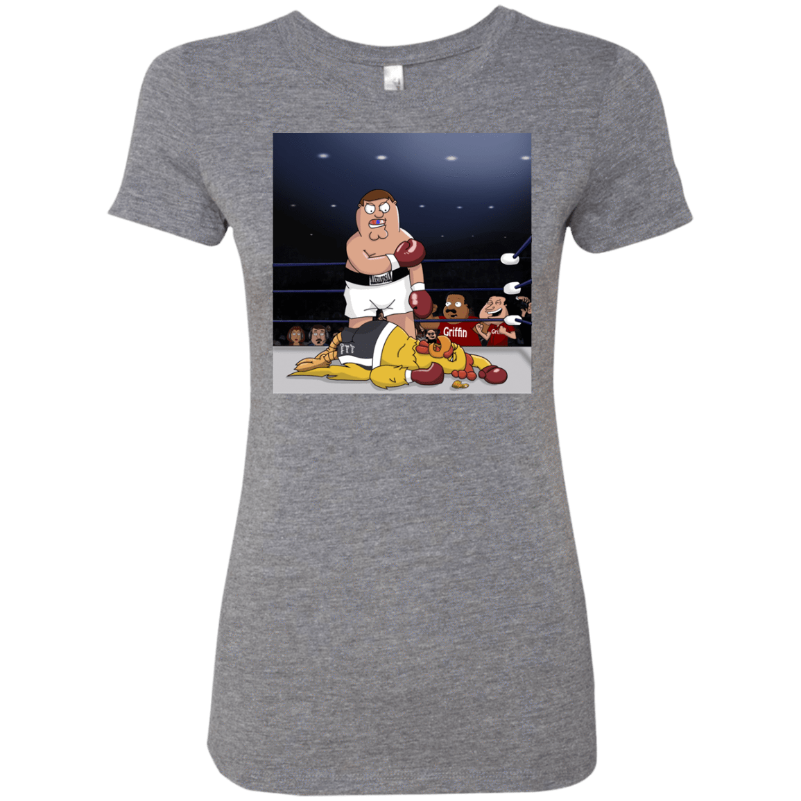 T-Shirts Premium Heather / S Peter vs Giant Chicken Women's Triblend T-Shirt