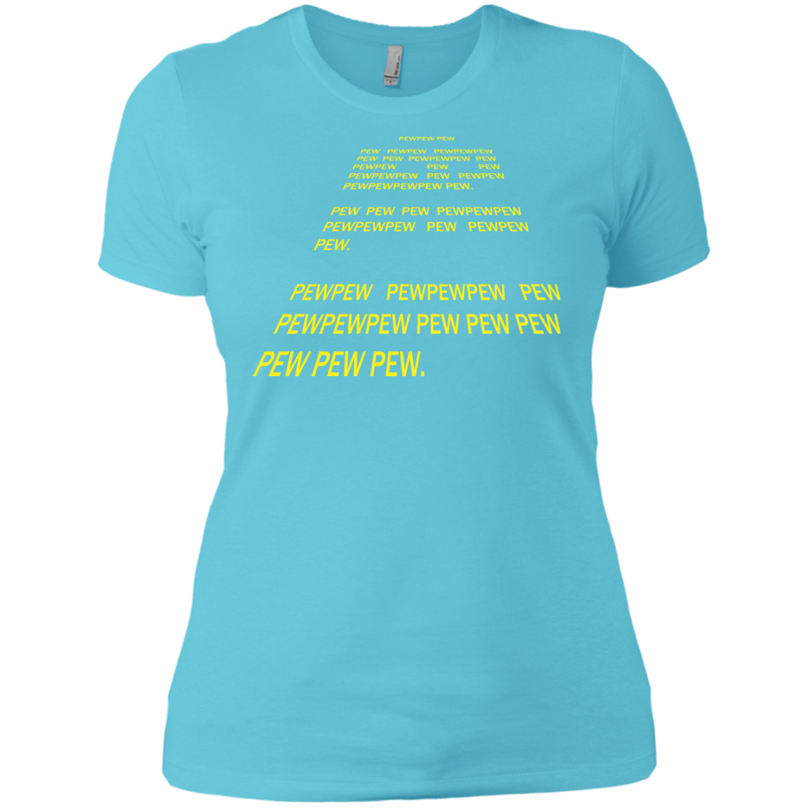 T-Shirts Cancun / X-Small Pew Pew Pew Women's Premium T-Shirt
