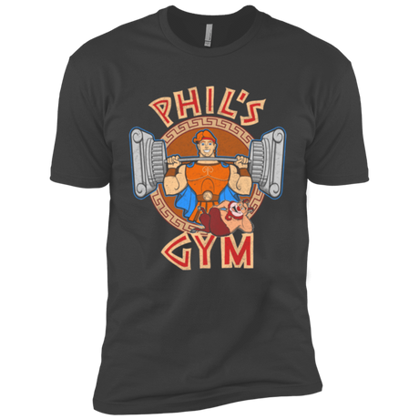 T-Shirts Heavy Metal / X-Small Phil's Gym Men's Premium T-Shirt