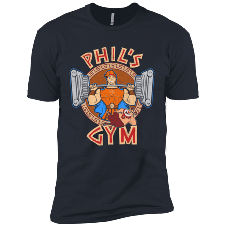 T-Shirts Indigo / X-Small Phil's Gym Men's Premium T-Shirt