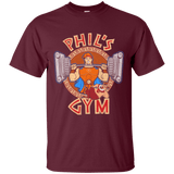 T-Shirts Maroon / Small Phil's Gym T-Shirt
