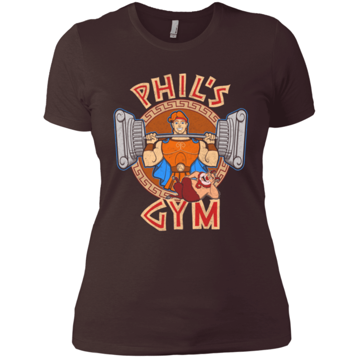 T-Shirts Dark Chocolate / X-Small Phil's Gym Women's Premium T-Shirt