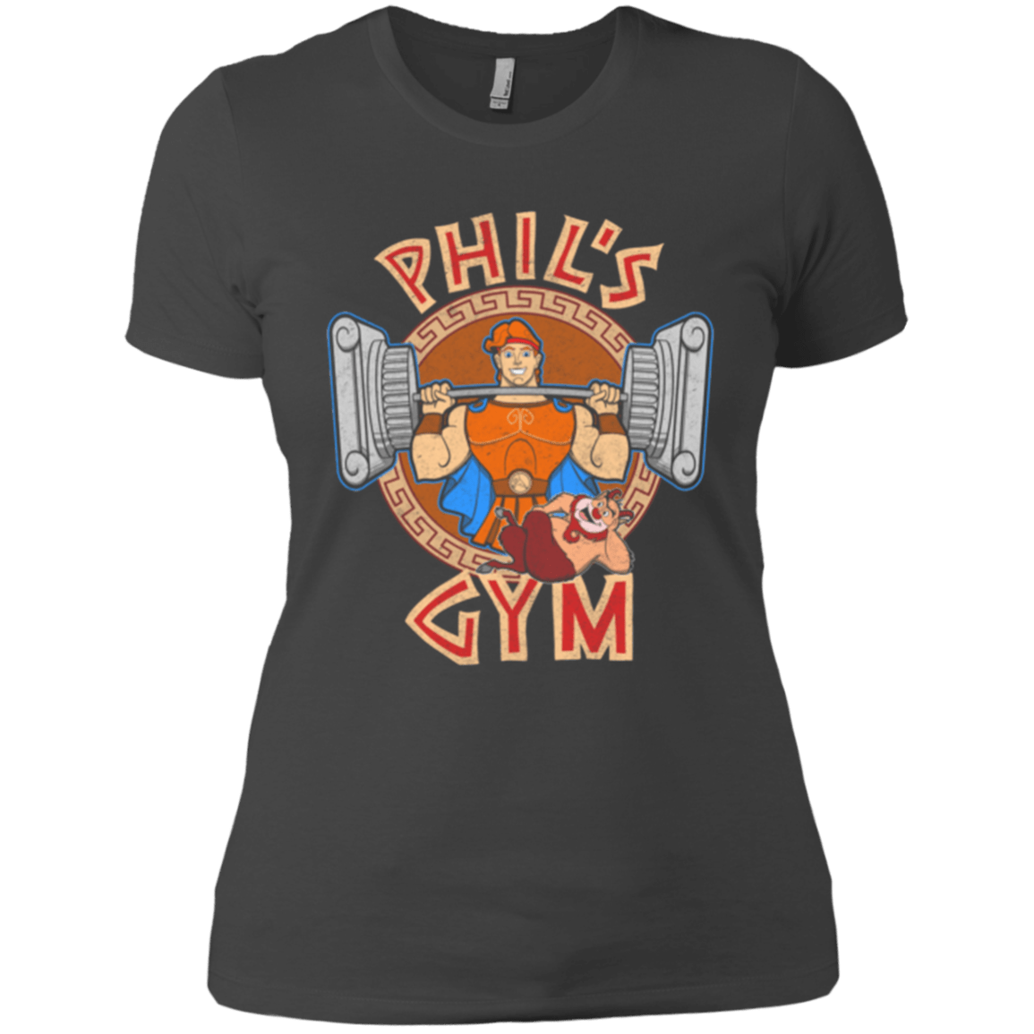T-Shirts Heavy Metal / X-Small Phil's Gym Women's Premium T-Shirt