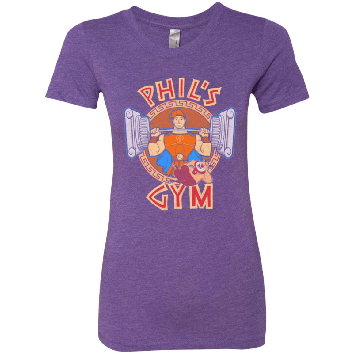 T-Shirts Purple Rush / Small Phil's Gym Women's Triblend T-Shirt