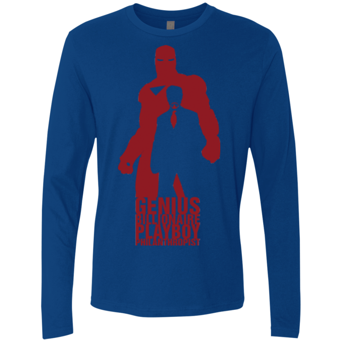 T-Shirts Royal / Small Philanthropist Club Men's Premium Long Sleeve